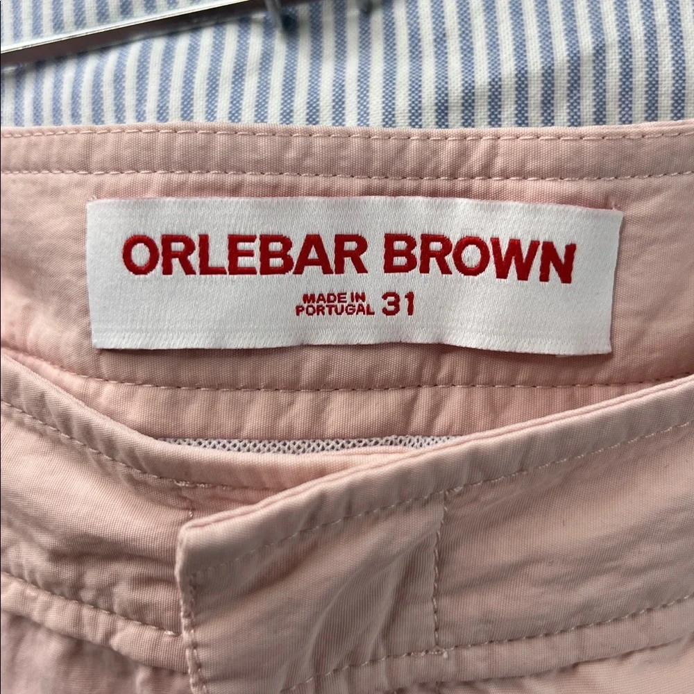 ORLEBAR BROWN Springer Slim Fit Short Length Swim Waist Adjust Pink Shorts Bath